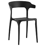 Черный стул из прочного PP-пластика JORIS варинант исполнения - 1 | Loft Concept в Брянске