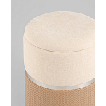 Пуф Mauldine с ящиком бежевый с экокожей варинант исполнения - 3 | Loft Concept в Брянске