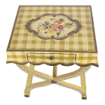 Приставной столик с ящиком в стиле ретро Vintage Rustic Tablecloth варинант исполнения - 4 | Loft Concept в Брянске