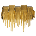 Бра с металлическими дугами и цепочками 33 см Atlantis Chain варинант исполнения - 9 | Loft Concept в Брянске