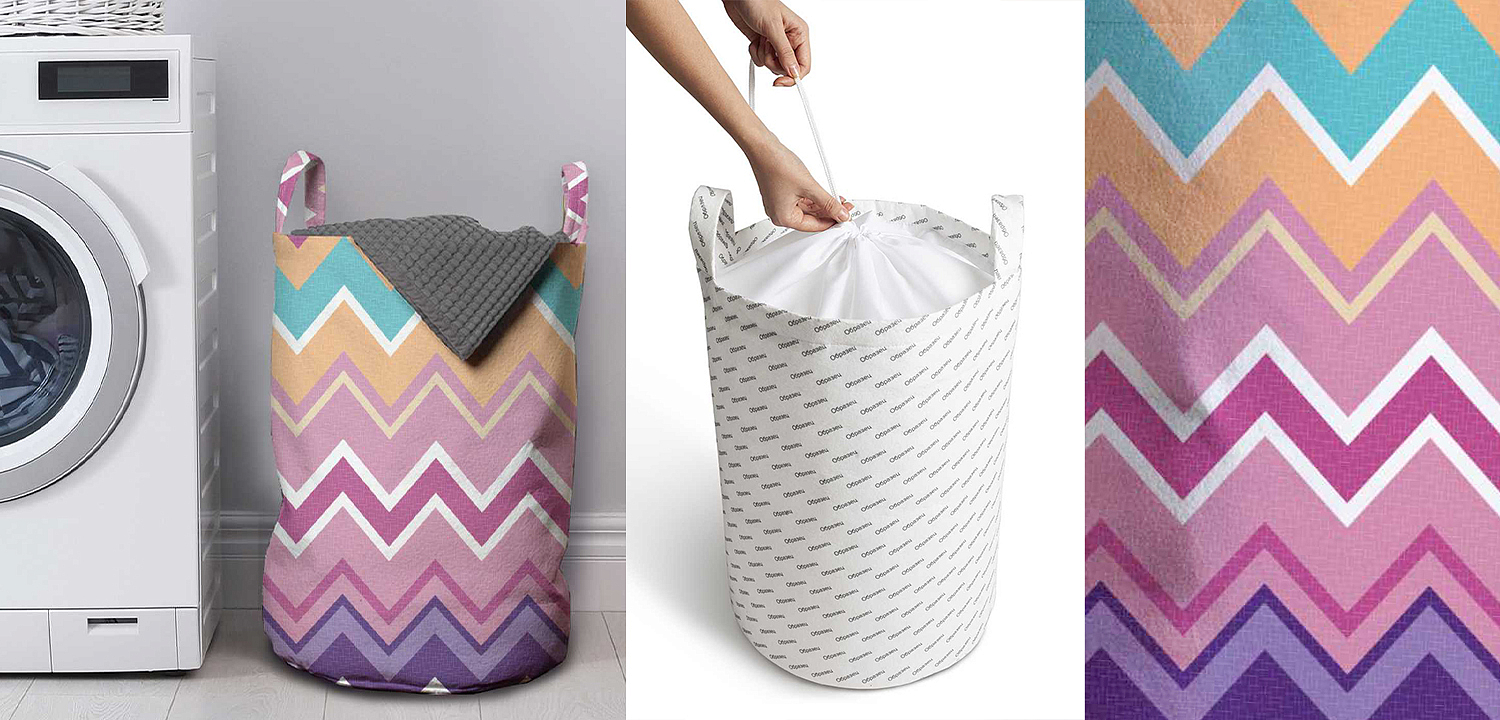 Корзина Color Zigzag Basket Корзина Color Zigzag Basket - Loft-Concept в Брянске