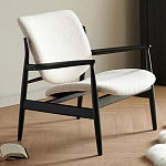 Кресло с каркасом и ножками из древесины и мягкими сиденьем и спинкой Venice варинант исполнения - 2 | Loft Concept в Брянске