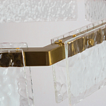 Светодиодная люстра с рельефным стеклом ICE GLASS 70 варинант исполнения - 3 | Loft Concept в Брянске