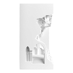 Встраиваемый в стену гипсовый светильник под покраску с эффектом разрушенной стены Antiquity Athena варинант исполнения - 4 | Loft Concept в Брянске