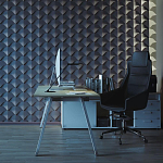 Гипсовая 3D Панель DRAGON SCALE - A варинант исполнения - 2 | Loft Concept в Брянске