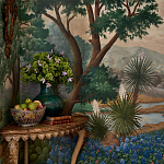 Обои ручная роспись Hill Country Scenic Special Colourway on scenic paper варинант исполнения - 5 | Loft Concept в Брянске