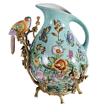Кувшин с птичкой и  цветочным рисунком Blue Garden варинант исполнения - 1 | Loft Concept в Брянске