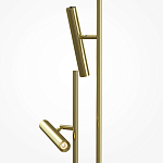 Напольный торшер светодионый золотой Lumen Duo варинант исполнения - 2 | Loft Concept в Брянске