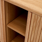 Буфет с 2-мя раздвижными дверцами из ясеневого шпона Toinette варинант исполнения - 3 | Loft Concept в Брянске