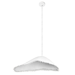 Подвесной светильник с асимметричным волнообразным абажуром и фактурной бахромой по краю Tactile Line варинант исполнения - 4 | Loft Concept в Брянске