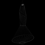 Подвесной светильник из металла Geometry of Beauty варинант исполнения - 4 | Loft Concept в Брянске