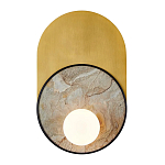 Бра с каменным диском в металлической раме Sandstone Painting варинант исполнения - 1 | Loft Concept в Брянске