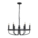 Люстра круглая с 6-ю лампами Kichler варинант исполнения - 8 | Loft Concept в Брянске