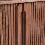 Низкий буфет с 2-мя раздвижными дверцами Toinette Light Cupboard варинант исполнения - 6 | Loft Concept в Брянске