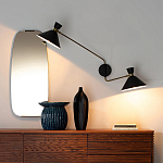 Бра с 2-мя поворотными плафонами Davy Duo Wall Lamp варинант исполнения - 2 | Loft Concept в Брянске