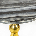 Кофейный столик с мраморной столешницей Sleeve Arabia варинант исполнения - 3 | Loft Concept в Брянске