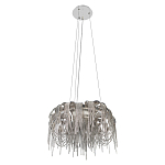 Люстра подвесная круглая с изогнутыми металлическими дугами и ниспадающими цепочками 65 см Atlantis Chain варинант исполнения - 12 | Loft Concept в Брянске