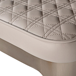 Стул барный светло-серый из экокожи Spectacular High Bar Stool варинант исполнения - 4 | Loft Concept в Брянске