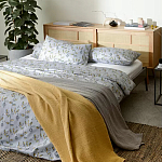 Постельное белье из сатина с рисунком 200х220 см Aurora Allure Sprout варинант исполнения - 3 | Loft Concept в Брянске