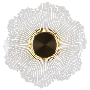 Бра в виде цветка Loggia White Flower Acrylic Wall Lamp