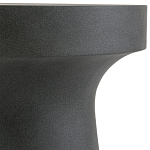 Приставной стол из искусственного камня Chess Black варинант исполнения - 2 | Loft Concept в Брянске