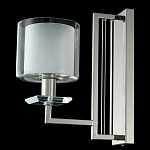 Бра с геометрическим каркасом из металла и цилиндрическим стеклянным плафоном Laurent варинант исполнения - 3 | Loft Concept в Брянске