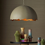 Подвесной светильник в форме купола с сочетанием золотого и оливкового цвета Eggshell варинант исполнения - 3 | Loft Concept в Брянске