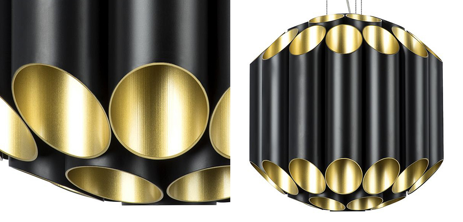 Люстра Garbi Black Pipe Organ Chandelier 44 Люстра Garbi Black Pipe Organ Chandelier 44 - Loft-Concept в Брянске