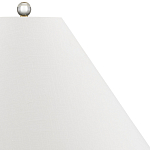 Настольная лампа овальная с тропическим принтом Stylized Aalm Leaves Motif варинант исполнения - 3 | Loft Concept в Брянске