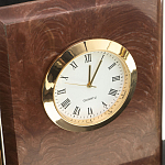 Настольный письменный набор из лемезита и змеевика с часами Royal Accessory варинант исполнения - 4 | Loft Concept в Брянске