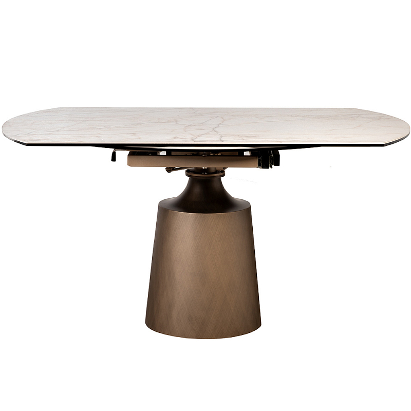 Стол обеденный раскладной керамический Folding Ceramic Table Стол обеденный раскладной керамический Folding Ceramic Table в Брянске | Loft Concept