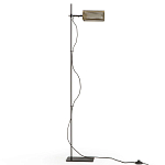 Торшер с плафоном из перфорированного металла Elledge Floor Lamp варинант исполнения - 1 | Loft Concept в Брянске