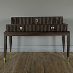 Премиальная Консоль с тремя ящиками Elsa Dreams Walnut варинант исполнения - 3 | Loft Concept в Брянске