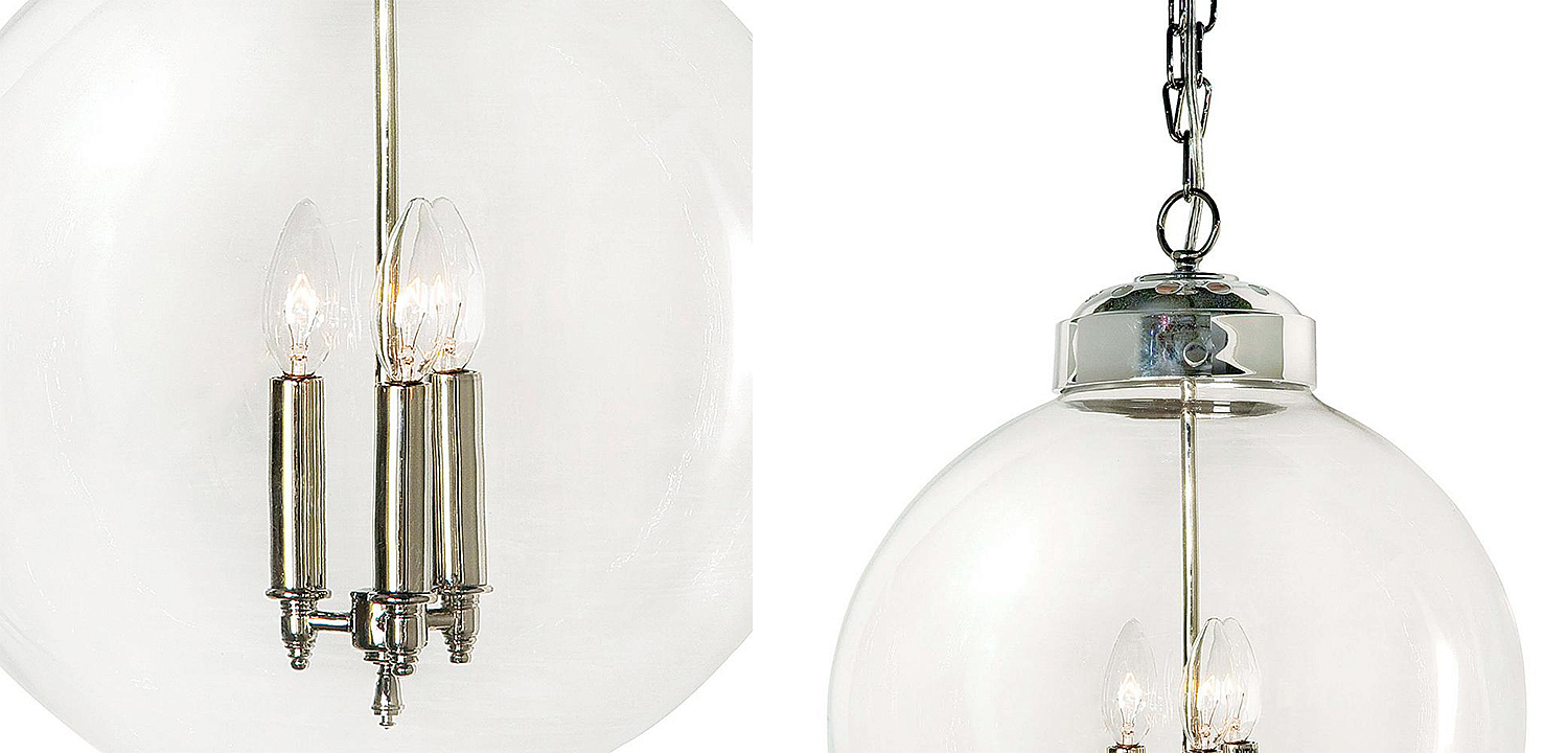 Подвесной светильник Conor Globe Hanging lamp Silver Подвесной светильник Conor Globe Hanging lamp Silver - Loft-Concept в Брянске