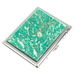 Портсигар с газовой зажигалкой из натурального камня Амазонит Stone Cigarettes Cases варинант исполнения - 1 | Loft Concept в Брянске