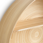 Полка настенная из бамбука Zenara варинант исполнения - 4 | Loft Concept в Брянске