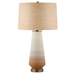 Настольная лампа фарфоровая с узором на корпусе Junction Place варинант исполнения - 3 | Loft Concept в Брянске