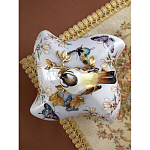 Шкатулка фиолетового цвета с рисунком бабочек и крышкой с фигуркой птицы на ветке Eden Garden варинант исполнения - 9 | Loft Concept в Брянске