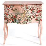 Комод розовый с росписью Цветы L.XV CHEST OF DRAWERS Flowers варинант исполнения - 1 | Loft Concept в Брянске