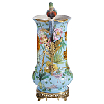 Ваза из фарфора с птицей на бронзовой ветке Garden of Eden варинант исполнения - 3 | Loft Concept в Брянске