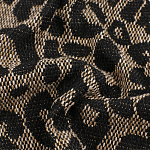 Мебельная ткань Жаккард коричневый животный принт 145 см T2-140 варинант исполнения - 1 | Loft Concept в Брянске