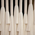 Декор на стену Белые Кисти Wall decor White Tassels варинант исполнения - 1 | Loft Concept в Брянске