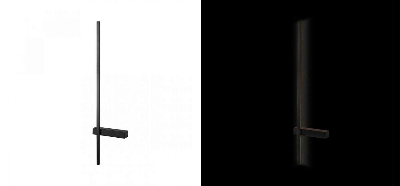 Бра светодиодное Trumpet Tube Black bottom Бра светодиодное Trumpet Tube Black bottom - Loft-Concept в Брянске
