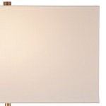 Торшер с прямоугольным абажуром на белом мраморном основании Asymmetry on Marble варинант исполнения - 3 | Loft Concept в Брянске