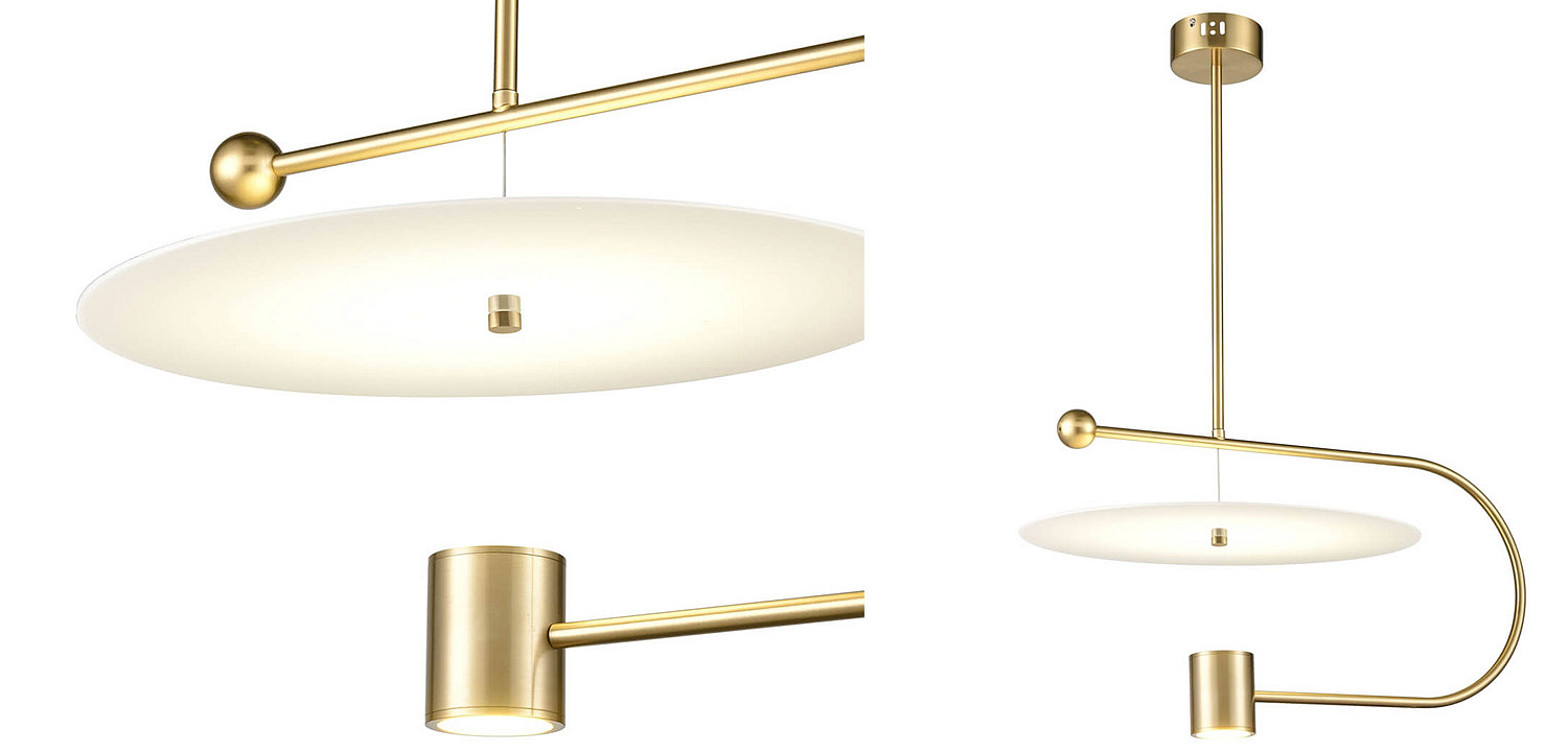 Подвесной светильник Gaspar Half Oval Подвесной светильник Gaspar Half Oval - Loft-Concept в Брянске