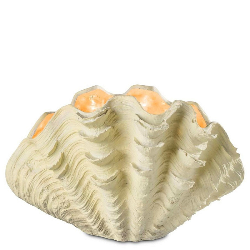 Настольная лампа Table Lamp Tridacna Белый Золотой Настольная лампа Table Lamp Tridacna Белый Золотой в Брянске | Loft Concept