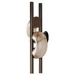 Бра  с фигурным мраморным рассеивателем Spiral of Warm Light варинант исполнения - 9 | Loft Concept в Брянске