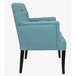 Кресло Addison Chic Armchair blue flax варинант исполнения - 1 | Loft Concept в Брянске