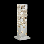 Настольная лампа прямоугольная с мозаичным хрустальным оформлением Sparks of Crystal варинант исполнения - 2 | Loft Concept в Брянске