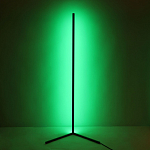 Торшер черного цвета на угловом основании Arteriors варинант исполнения - 6 | Loft Concept в Брянске